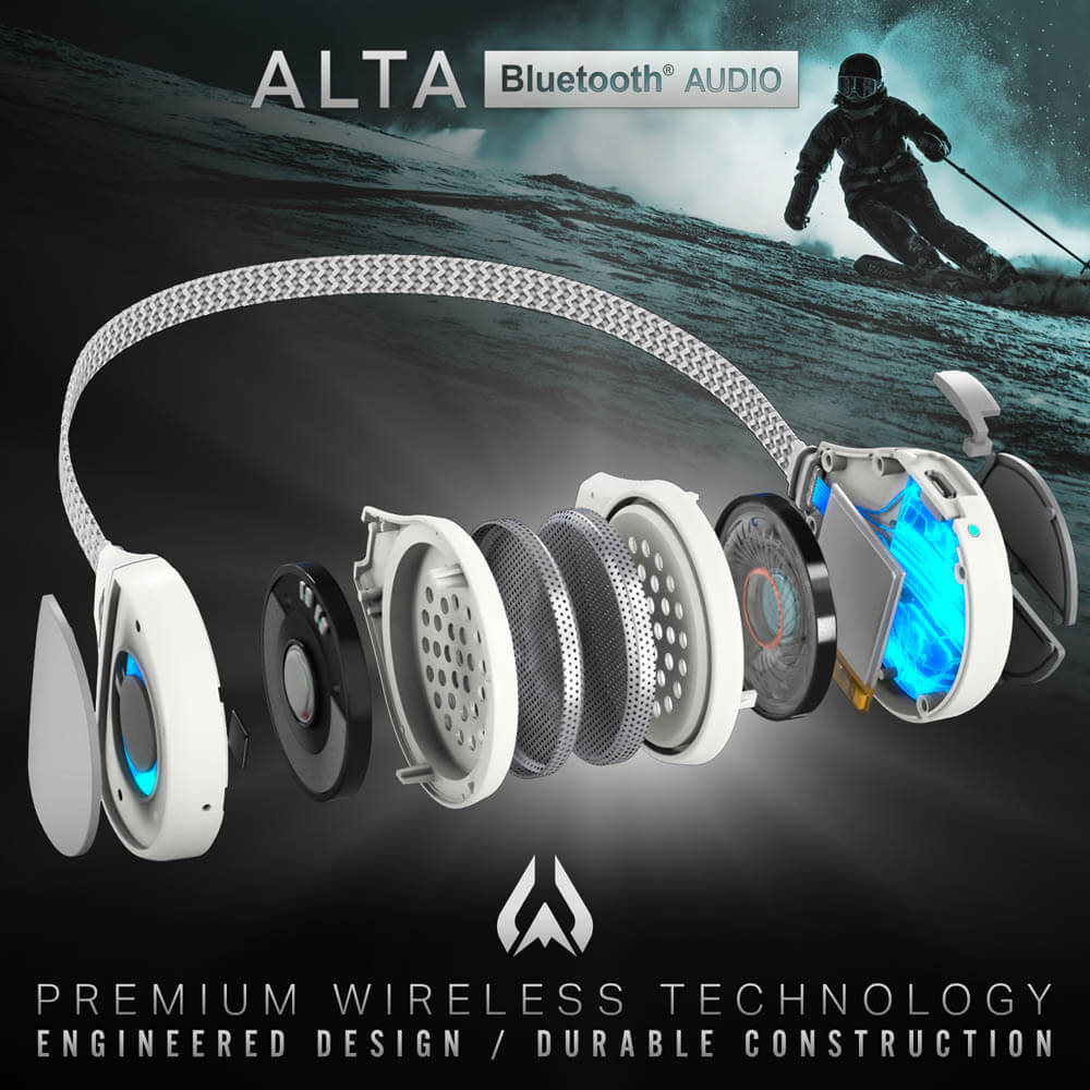 Alta Bluetooth Ski Helmet Headphones OPEN BOX - Image 7