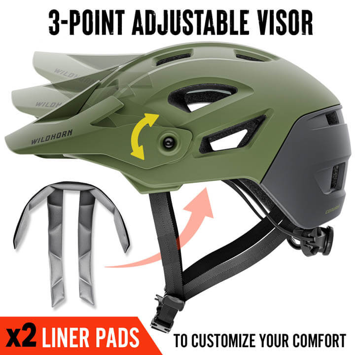 Corvair Mountain MIPS Pro Bike Helmet - Image 11